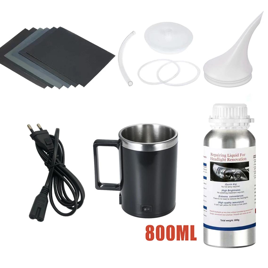 Car Headlight Restoration Repair Kit 800ML Liquid Polymer Auto Headlights Renovation Polishing Restorer set Automotive Care tool чёрный
Car Headlight Restoration Repair Kit 800ML Liquid Polymer Auto Headlights Renovation Polishing Restorer set Automotive Care tool чёрный
