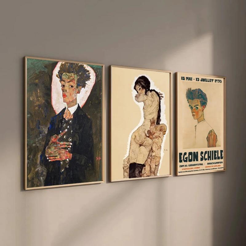 Classic Movie Canvas Painting Egon Schiele Body Color Delineation Sketch Figure Poster Home Living Room Bar Cafe Art Decor 21cm×30cm NoFrame
Classic Movie Canvas Painting Egon Schiele Body Color Delineation Sketch Figure Poster Home Living Room Bar Cafe Art Decor 21cm×30cm NoFrame