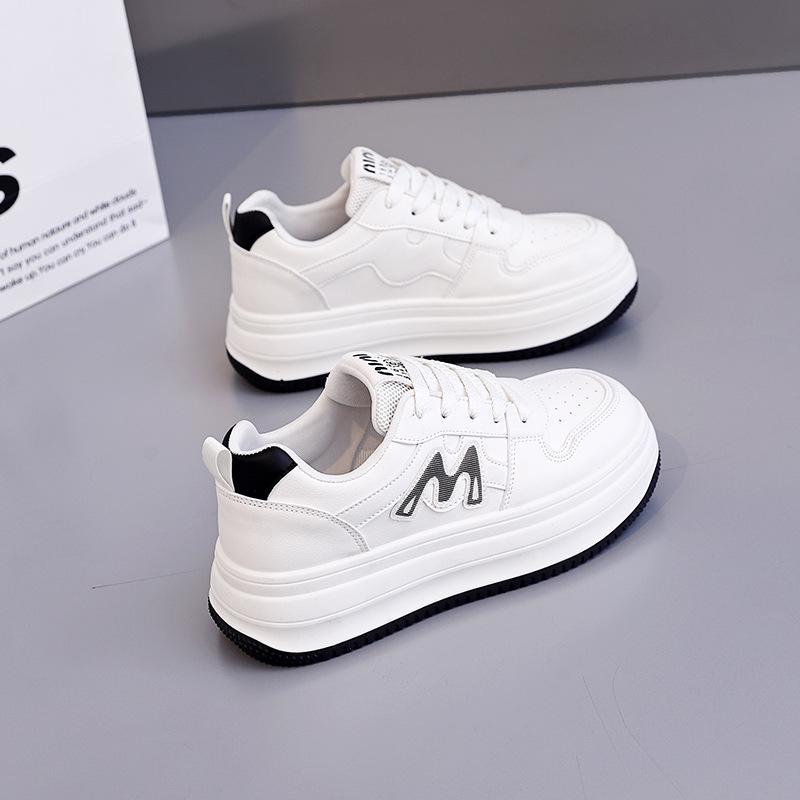 Белые туфли на платформе из мягкой кожи женские 2025 весна и осень новая популярная спортивная и повседневная обувь увеличивающая рост универсальные кеды NK-871 35
Белые туфли на платформе из мягкой кожи женские 2025 весна и осень новая популярная спортивная и повседневная обувь увеличивающая рост универсальные кеды NK-871 35