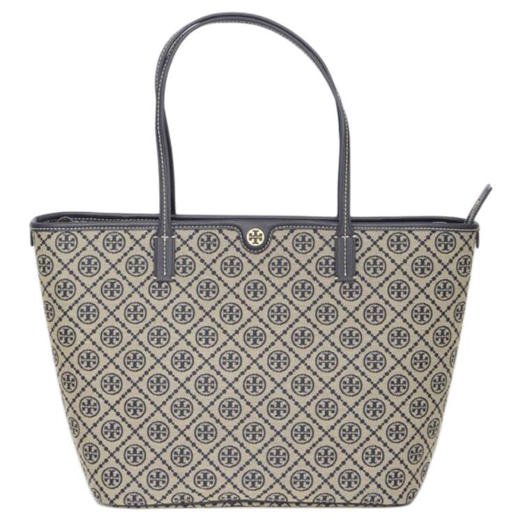 Tory Burch T Monogram Double T Logo Classic Print Zipper Tote Bag Women tote Navy 152301-405 Basic Set (Bag+Dust Bag)
Tory Burch T Monogram Double T Logo Classic Print Zipper Tote Bag Women tote Navy 152301-405 Basic Set (Bag+Dust Bag)
