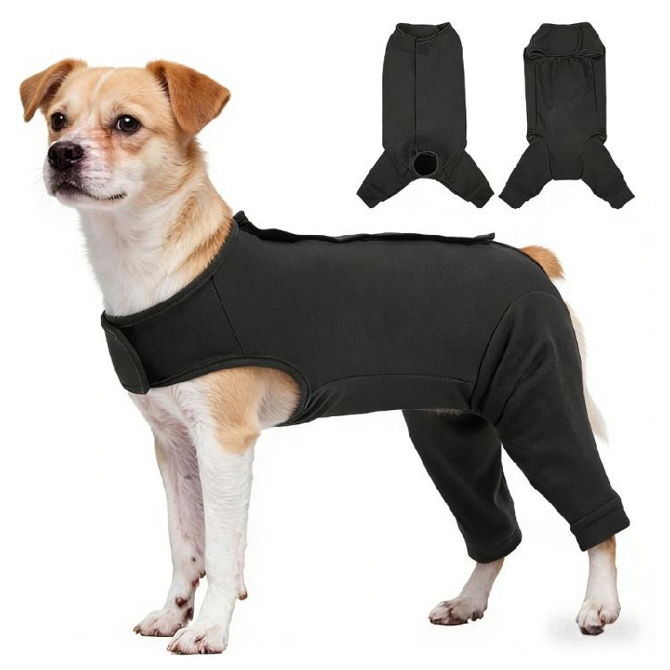 Dog Surgical Suit for Back Legs Rear Leg Sleeve to Stop Licking Spay Recovery Suit for Abdomen Wound Skin Diseases XS чорний
Dog Surgical Suit for Back Legs Rear Leg Sleeve to Stop Licking Spay Recovery Suit for Abdomen Wound Skin Diseases XS чорний
