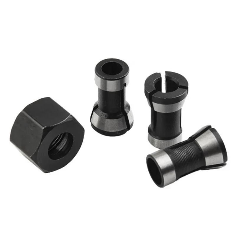 ABUL-4Pcs/Set 6Mm 8Mm 6.35Mm Electric Router Milling Cutter Collet Chuck M15 Screw Nut For Trimming Engraving Machines
ABUL-4Pcs/Set 6Mm 8Mm 6.35Mm Electric Router Milling Cutter Collet Chuck M15 Screw Nut For Trimming Engraving Machines