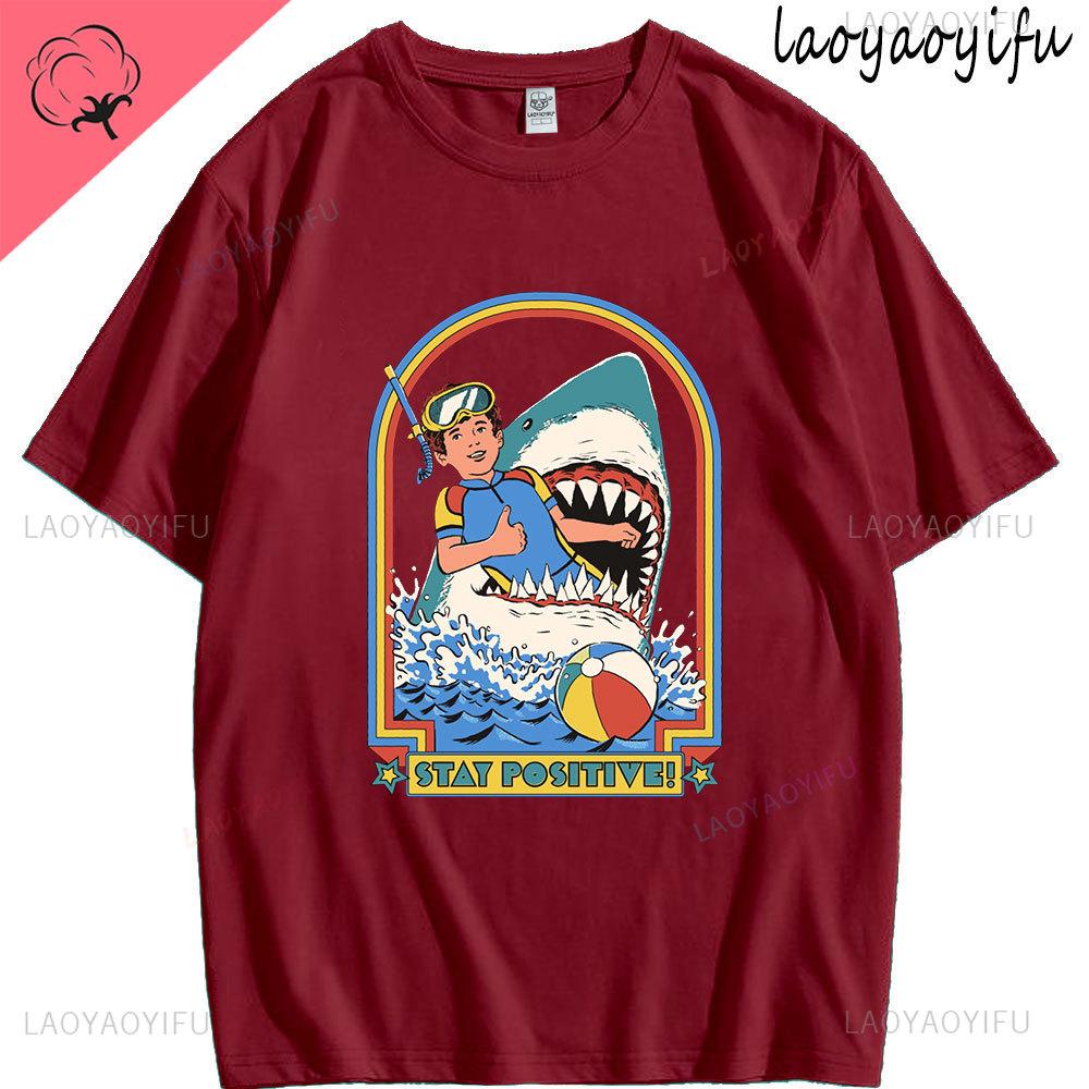 Funny Stay Positive Theme 100Cotton Mens Womens Round Neck Casual Fashion High Quality Streetwear Summer Shortsleev Tee 4XL
Funny Stay Positive Theme 100Cotton Mens Womens Round Neck Casual Fashion High Quality Streetwear Summer Shortsleev Tee 4XL