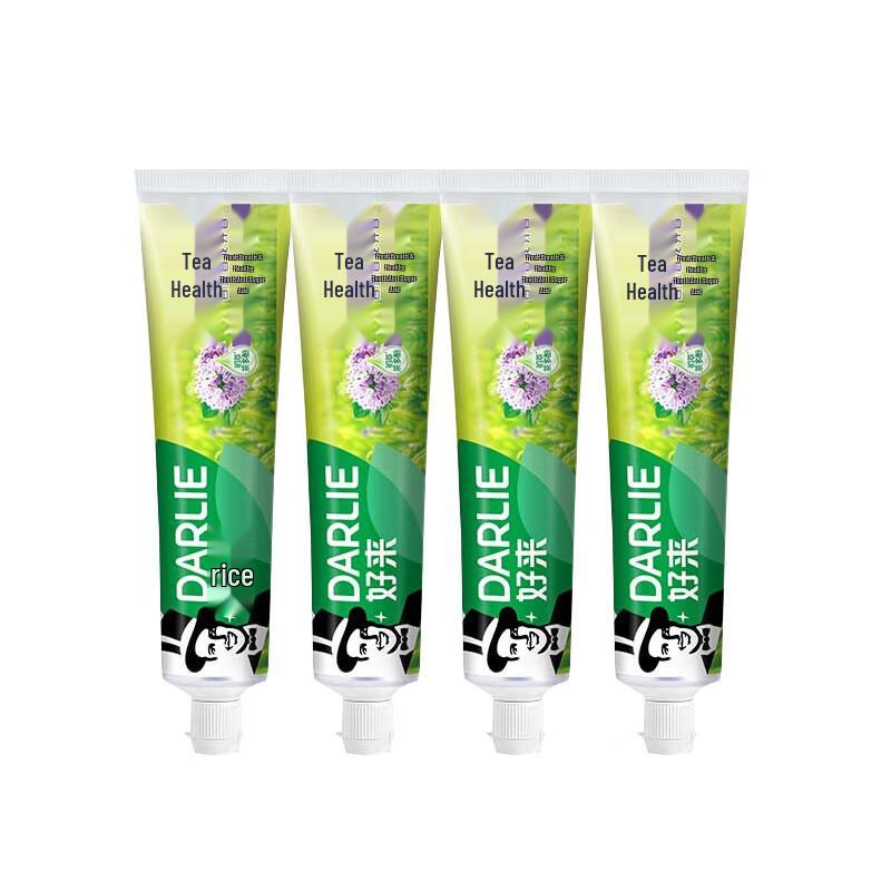 Darlie Tea Thyme & Longjing Toothpaste 4-Pack
Darlie Tea Thyme & Longjing Toothpaste 4-Pack