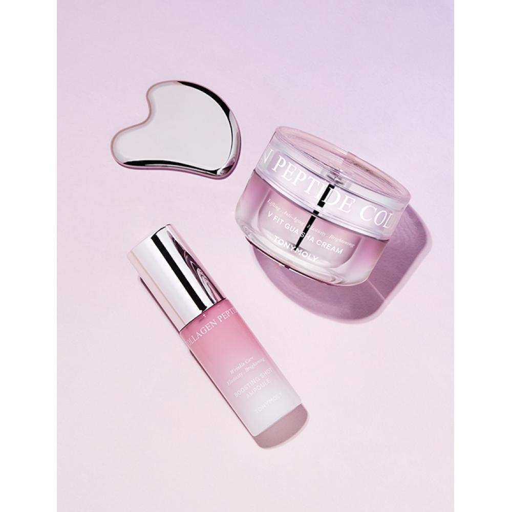 Специальный набор ампулы с коллагеновыми пептидами и обертывающего крема Tony Moly
Специальный набор ампулы с коллагеновыми пептидами и обертывающего крема Tony Moly