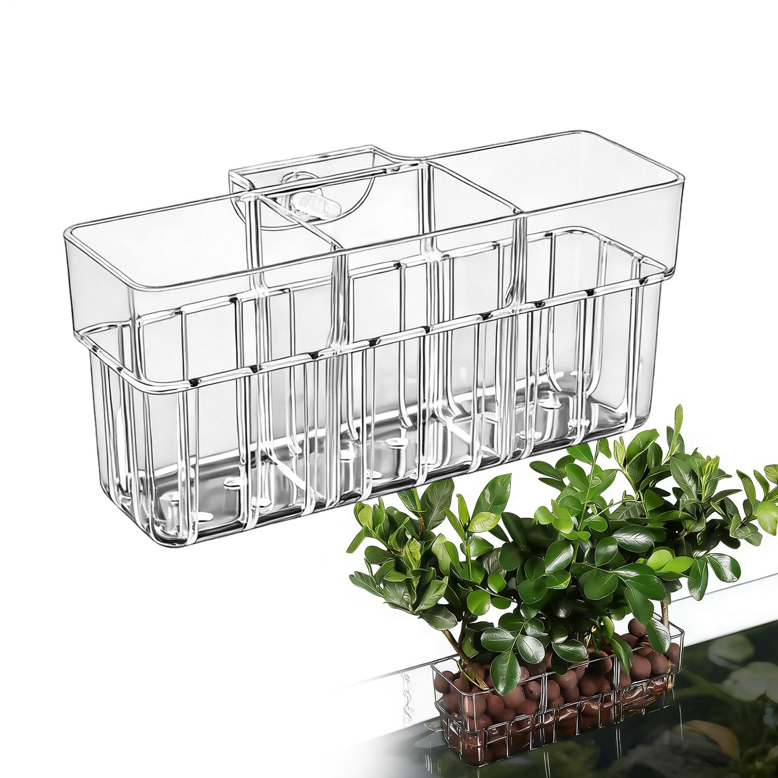Transparent Aquarium Plant Suspension Rack 3 Compartment Adjustable Hydroponic Cups 2cm Thickness Fish Tank Flowerpot Decoration China Mainland
Transparent Aquarium Plant Suspension Rack 3 Compartment Adjustable Hydroponic Cups 2cm Thickness Fish Tank Flowerpot Decoration China Mainland