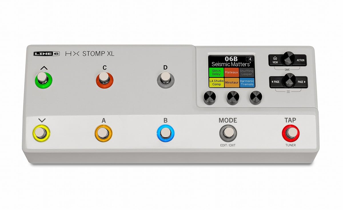 LINE6 HX Stomp XL Limited Edition White Line 6 compact / multi-effects
LINE6 HX Stomp XL Limited Edition White Line 6 compact / multi-effects