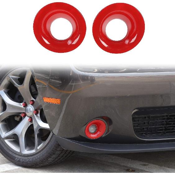 Voodonala for Challenger Front Foglights Fog Lights Lamps Protection Covers Trim Fit for 2015-2026+ Dodge Challenger Exterior Accessories, ABS Red червоний
Voodonala for Challenger Front Foglights Fog Lights Lamps Protection Covers Trim Fit for 2015-2026+ Dodge Challenger Exterior Accessories, ABS Red червоний