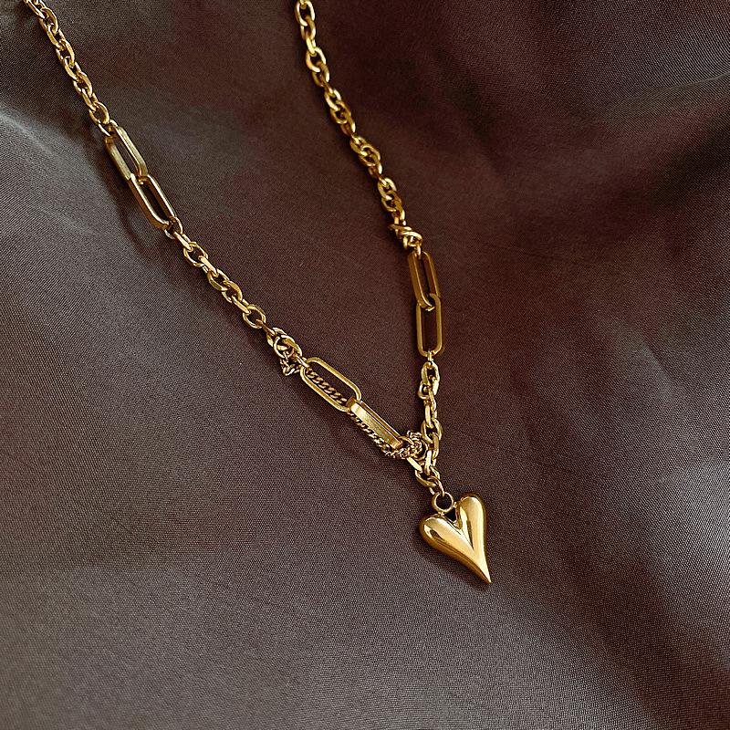 Titanium Peach Heart Necklace: Elegant Women s Clavicle Chain, Simple & Versatile Cold Style
Titanium Peach Heart Necklace: Elegant Women s Clavicle Chain, Simple & Versatile Cold Style