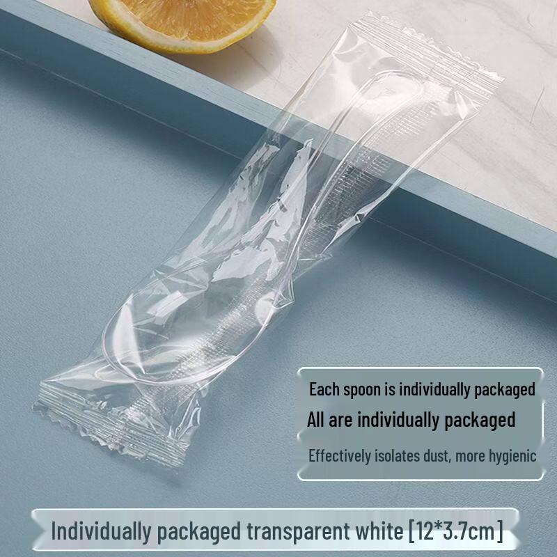 ZISIZ Disposable Crystal Plastic Spoons
ZISIZ Disposable Crystal Plastic Spoons