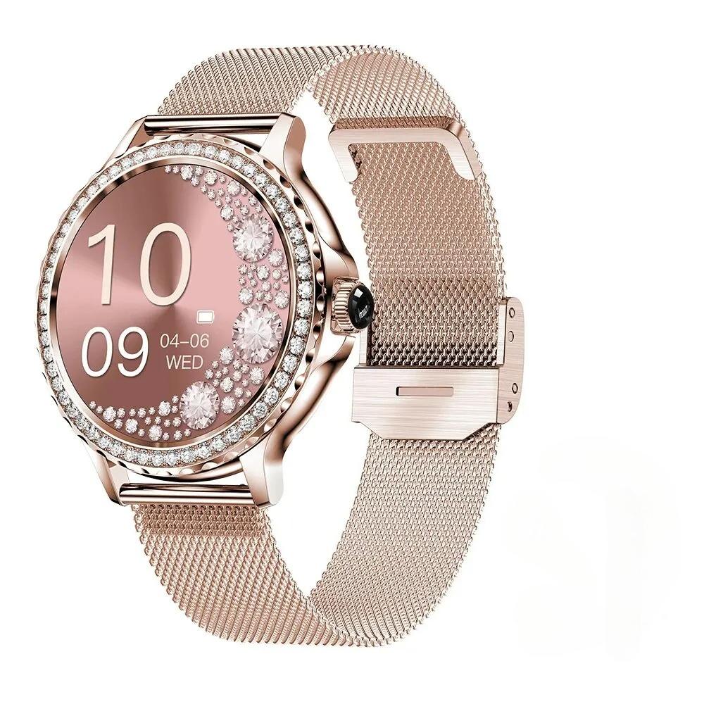 Смарт-годинник Rose Gold з Bluetooth-дзвінками, спортивним режимом, монітором здоров я та фітнесу для жінок рожевий колір золота
Смарт-годинник Rose Gold з Bluetooth-дзвінками, спортивним режимом, монітором здоров я та фітнесу для жінок рожевий колір золота