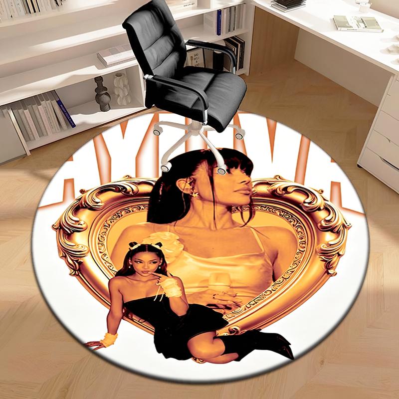1pc Ayliva s collage art poster Round carpet Painted Printed circular carpet, home door mat, outdoor travel protection carpet 80x80cm( 31x31in)
1pc Ayliva s collage art poster Round carpet Painted Printed circular carpet, home door mat, outdoor travel protection carpet 80x80cm( 31x31in)