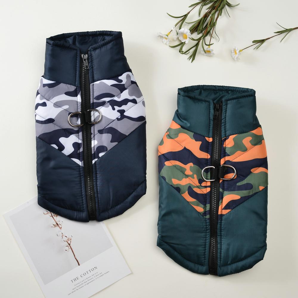 Winter Warm Dog Jacket For Small Medium Dogs Cats Outdoor Windproof With D-ring Zipper Puppy Camouflage Clothes Beagle Pet Coat S
Winter Warm Dog Jacket For Small Medium Dogs Cats Outdoor Windproof With D-ring Zipper Puppy Camouflage Clothes Beagle Pet Coat S