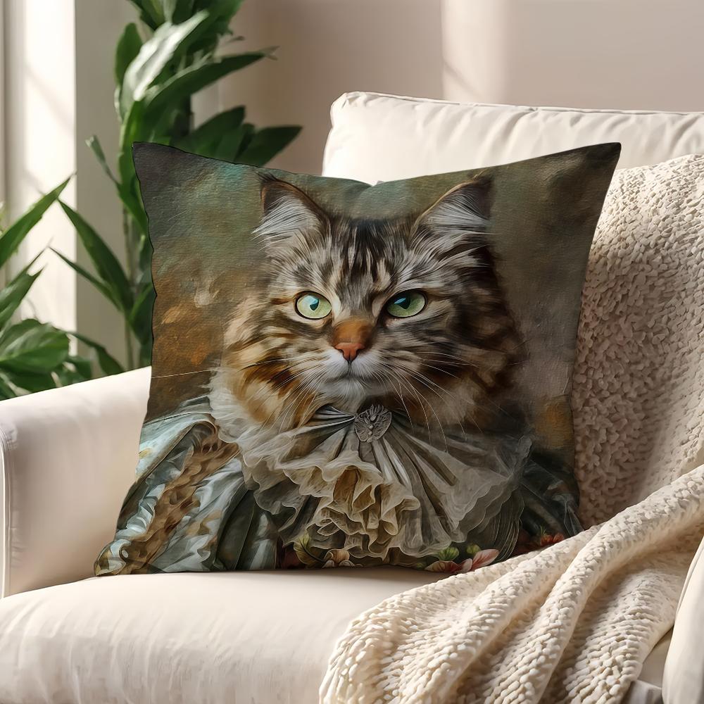 Whimsical nobility Cat cushion cover Decoration Room Shop Car Best Home Office Coffee Pillow Sofa Printing Nordic Simplicity Hit 24x24Inch
Whimsical nobility Cat cushion cover Decoration Room Shop Car Best Home Office Coffee Pillow Sofa Printing Nordic Simplicity Hit 24x24Inch