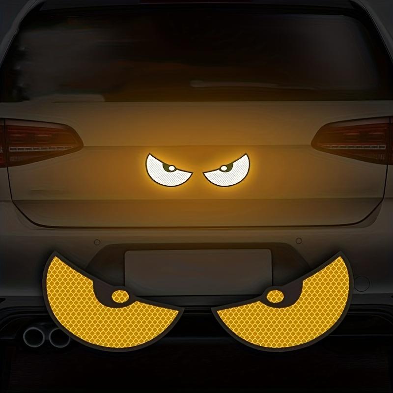 2pcs/Set Reflective Car Stickers Improve Your Vehicle s Visibility and Safety with Devil Eye Stickers!
2pcs/Set Reflective Car Stickers Improve Your Vehicle s Visibility and Safety with Devil Eye Stickers!