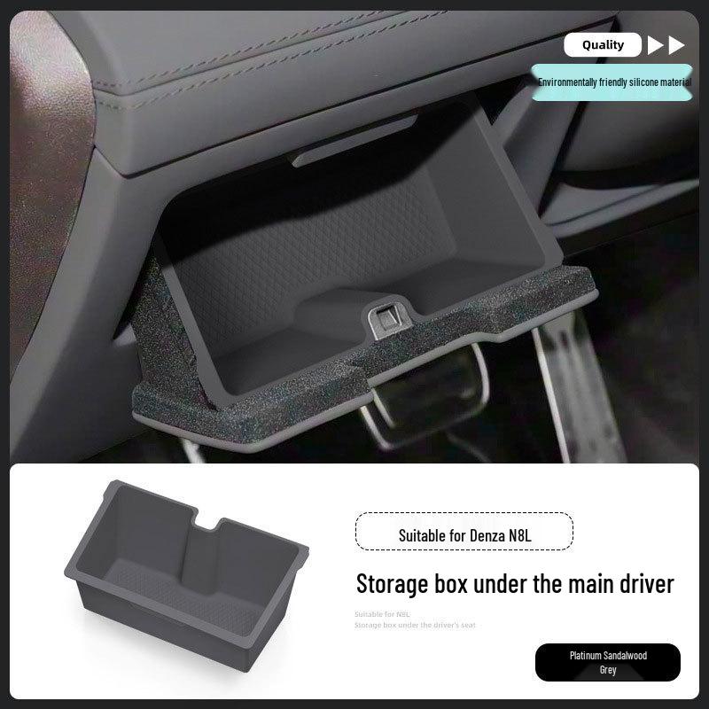 Denza N8L Driver s Seat Doc Box Silicone Pad - Left-Hand Steering Accessory.
Denza N8L Driver s Seat Doc Box Silicone Pad - Left-Hand Steering Accessory.