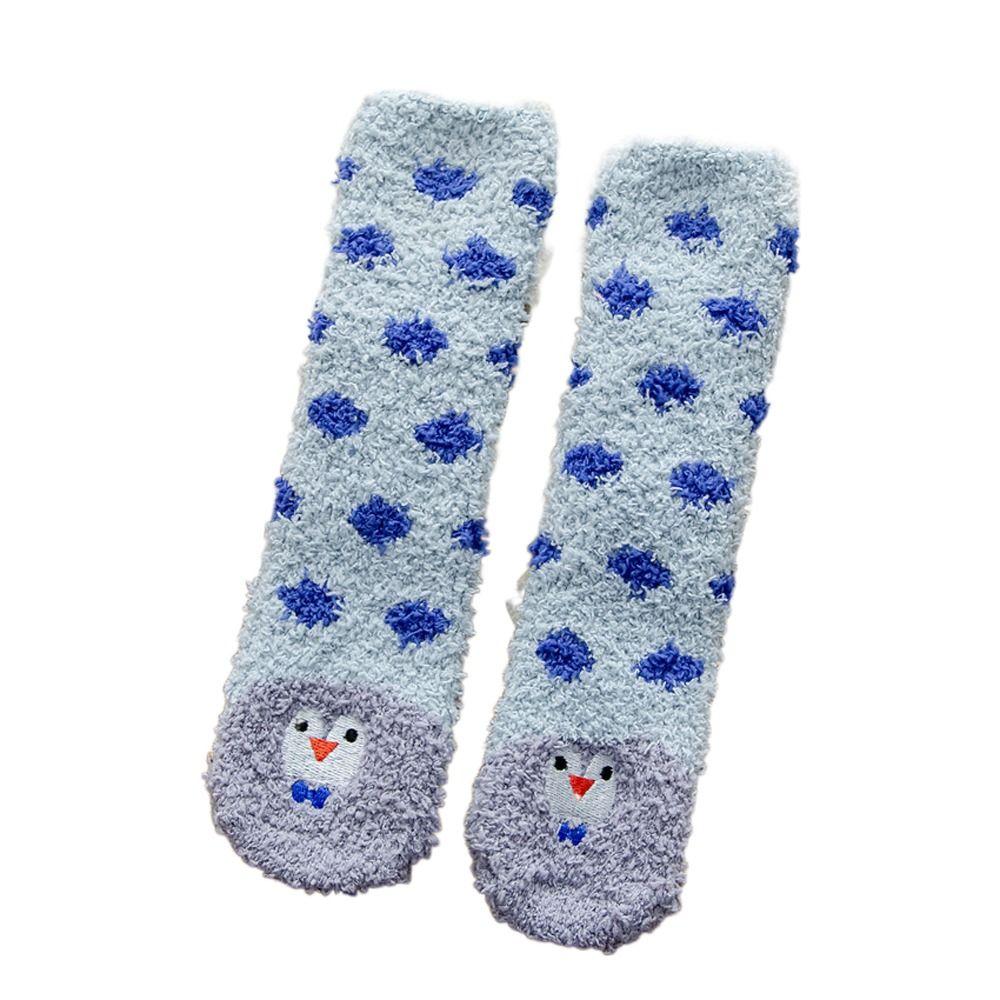 Pattern Children Autumn Winter Home Sleeping Socks Kids Socks Apparel Accessories Mid Tube Socks blue penguin
Pattern Children Autumn Winter Home Sleeping Socks Kids Socks Apparel Accessories Mid Tube Socks blue penguin
