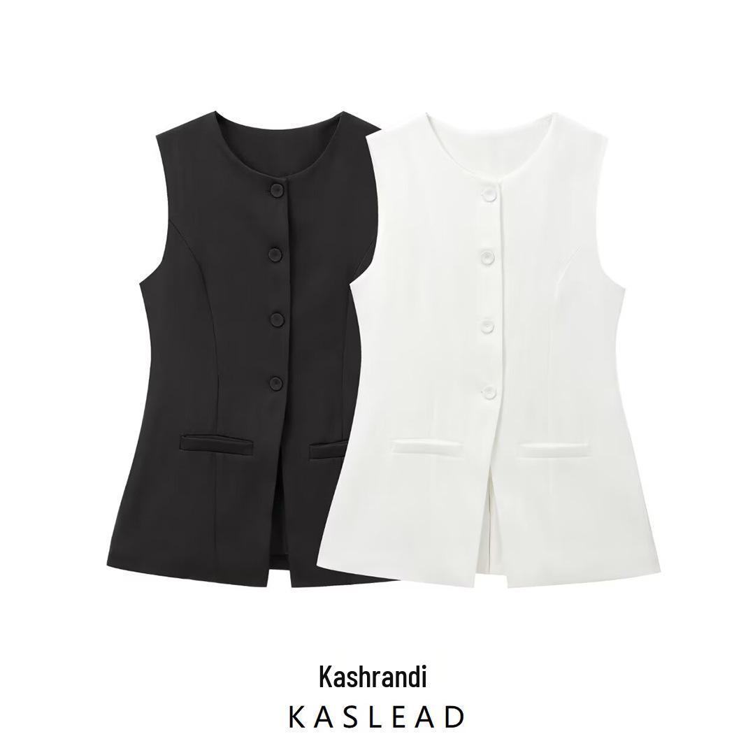 2024 Autumn Women s European & American Style Sleeveless Vest - Fashionable, Simple & Versatile Round Neck Design S чёрный
2024 Autumn Women s European & American Style Sleeveless Vest - Fashionable, Simple & Versatile Round Neck Design S чёрный