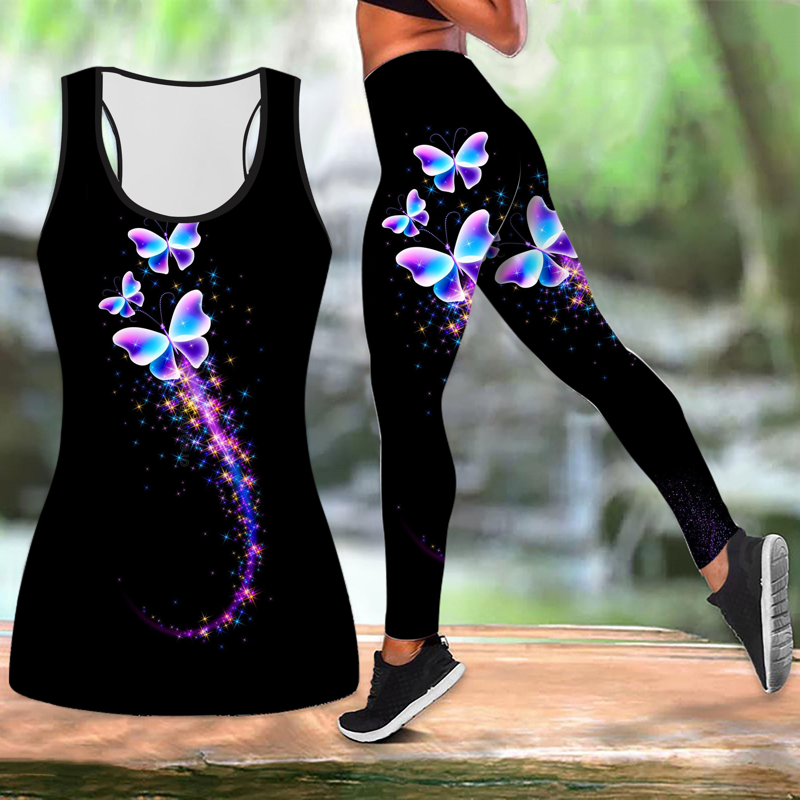 Одяг для йоги з принтом довгих крил та метелика для жінок Модні легінси для тренувань Фітнес Спорт Повсякденний набір для йоги Спортивний костюм XS синій
Одяг для йоги з принтом довгих крил та метелика для жінок Модні легінси для тренувань Фітнес Спорт Повсякденний набір для йоги Спортивний костюм XS синій