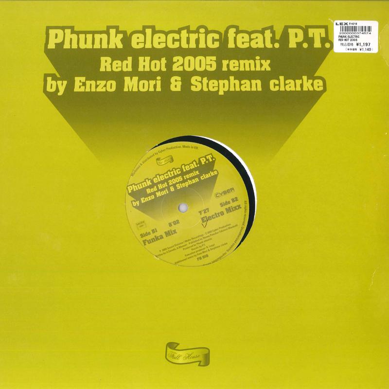 12inch Record PHUNK ELECTRIC, P. T. - Red Hot 2005 Remix FH018 FULL HOUSE 2005 Europe Dance & Electronica Used
12inch Record PHUNK ELECTRIC, P. T. - Red Hot 2005 Remix FH018 FULL HOUSE 2005 Europe Dance & Electronica Used