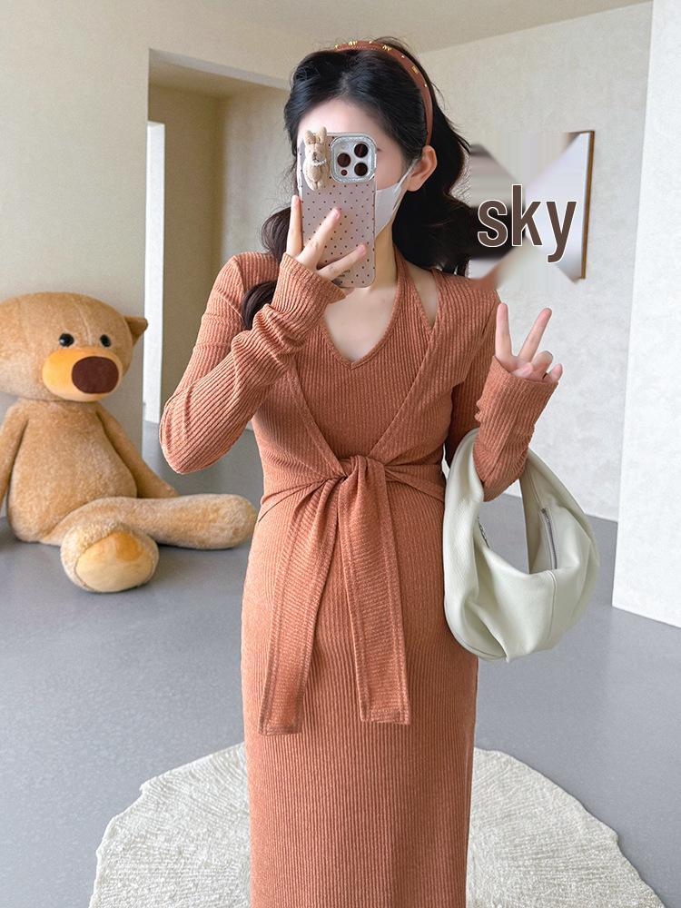 2026 Spring Maternity Halter Maxi Dress - Slimming, Flattering, Age-Reducing Fashion for Moms Medium помаранчевий
2026 Spring Maternity Halter Maxi Dress - Slimming, Flattering, Age-Reducing Fashion for Moms Medium помаранчевий