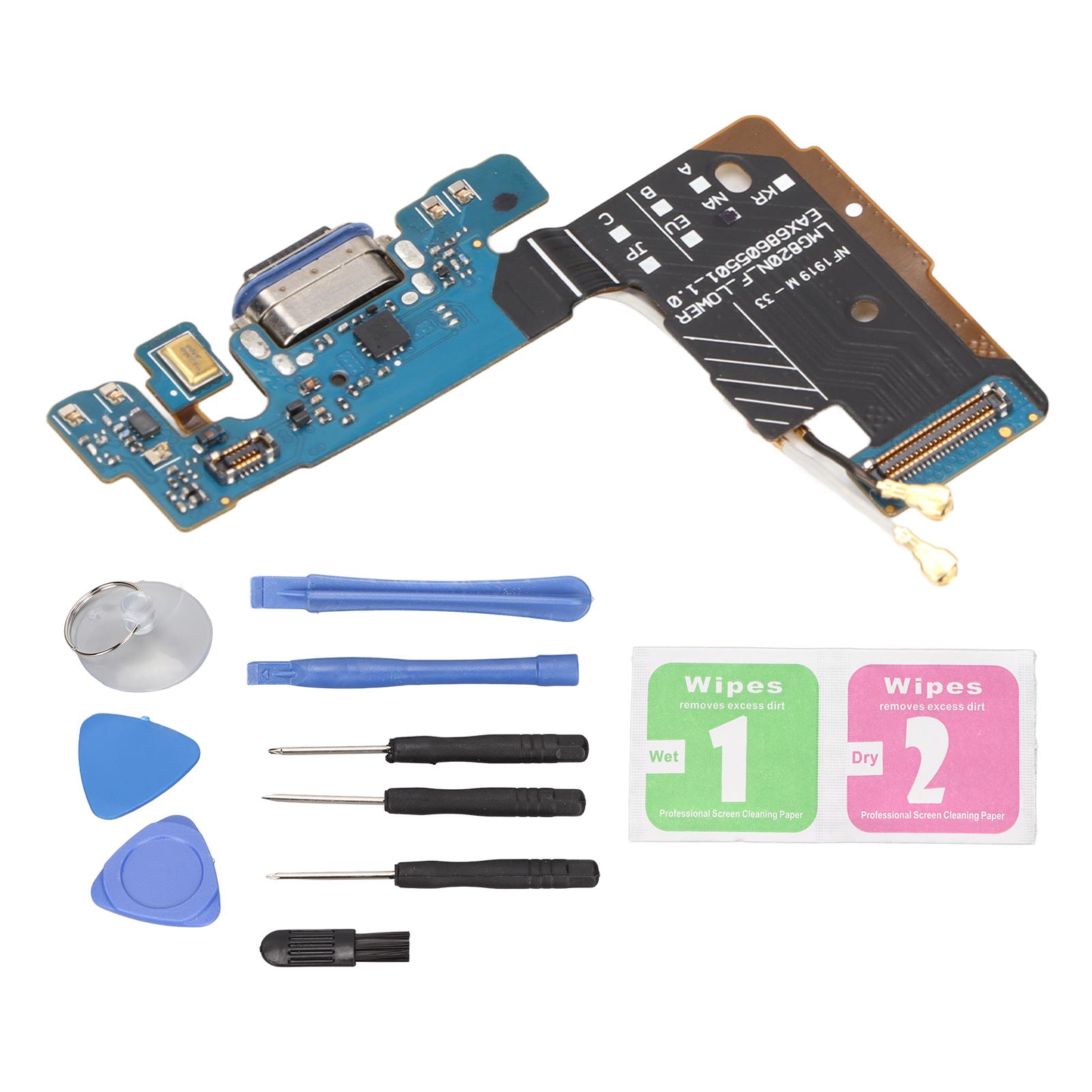 USB Charging Port Dock Connector Flex Cable Replacement for LG G8 ThinQ G820N G820UM US Version
USB Charging Port Dock Connector Flex Cable Replacement for LG G8 ThinQ G820N G820UM US Version