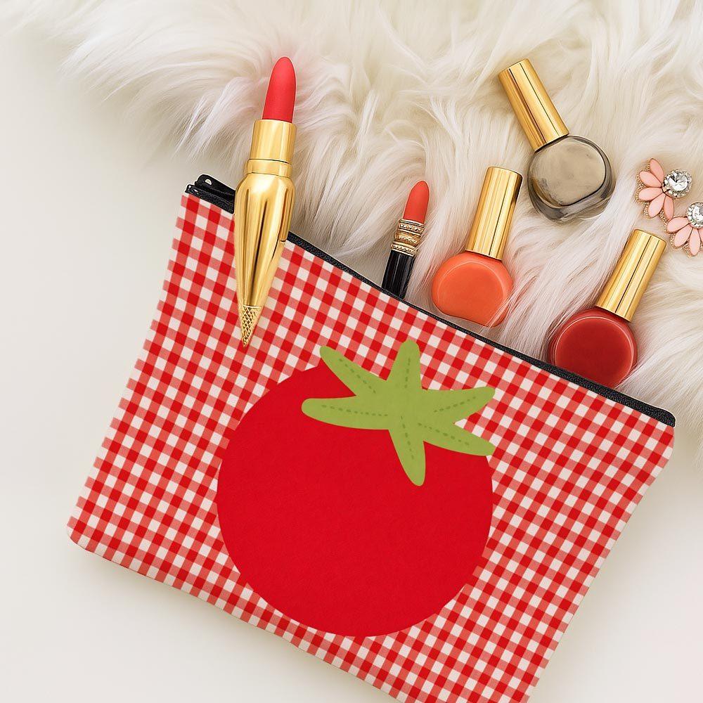 1 Piece Red And White Checkered Tomato Makeup Bag - Multifunctional Zipper Bag For Women, Perfect Travel Zipper Storage Bag, Fun
1 Piece Red And White Checkered Tomato Makeup Bag - Multifunctional Zipper Bag For Women, Perfect Travel Zipper Storage Bag, Fun
