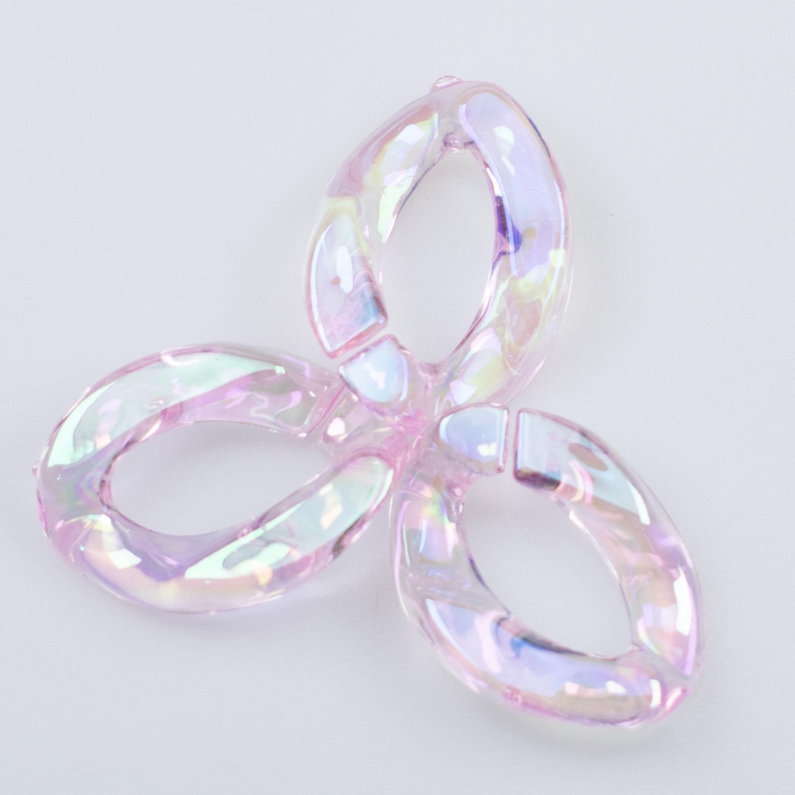 Iridescent Acrylic Resin Chain with Buckle & Open Jump Ring for DIY Jewelry & Phone Chain Accessories #469 (100 pieces per pack)
Iridescent Acrylic Resin Chain with Buckle & Open Jump Ring for DIY Jewelry & Phone Chain Accessories #469 (100 pieces per pack)