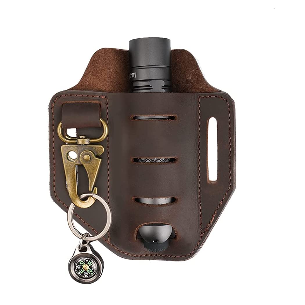 VIPERADE PJ9 Multi Tool Sheath, Flashlight Holster for Belt, EDC Pocket Pouch Leather Sheath for Men, Belt Sheath EDC Holster for Multi Tool,
VIPERADE PJ9 Multi Tool Sheath, Flashlight Holster for Belt, EDC Pocket Pouch Leather Sheath for Men, Belt Sheath EDC Holster for Multi Tool,