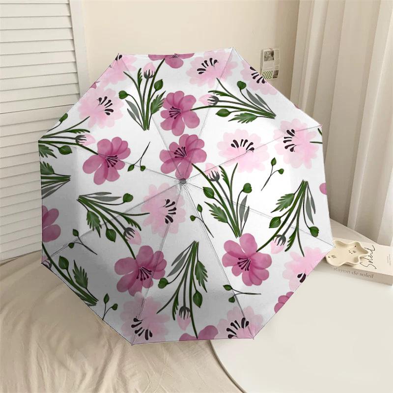 1PC Floral Pattern Umbrella-8-Rib Reinforced Portable Folding Travel Suitable for All Seasons Outdoor Daily Use Is an Ideal Choice -F346
1PC Floral Pattern Umbrella-8-Rib Reinforced Portable Folding Travel Suitable for All Seasons Outdoor Daily Use Is an Ideal Choice -F346