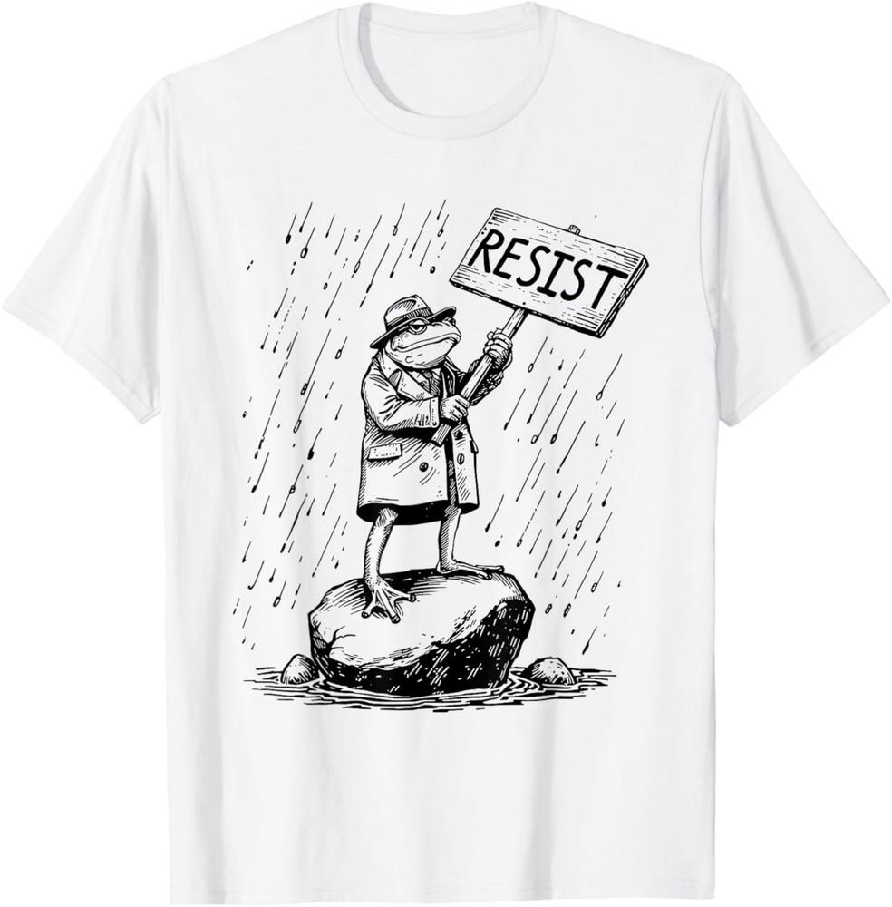 Portland Frog Resist Freedom Frog T-Shirt 2XL
Portland Frog Resist Freedom Frog T-Shirt 2XL