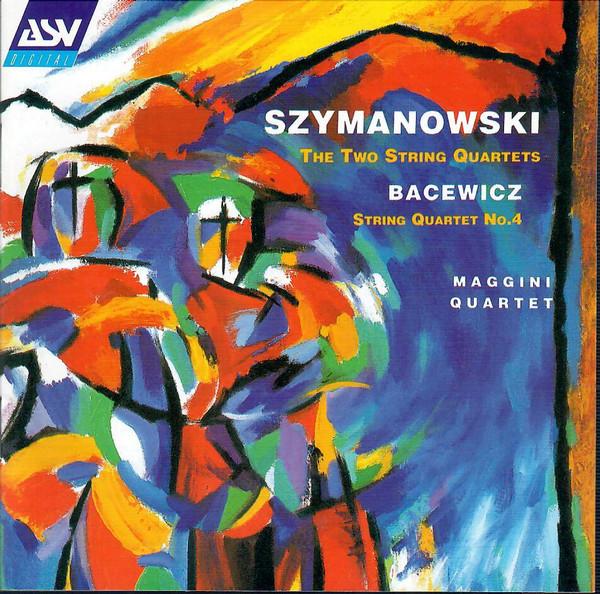 CD KAROL SZYMANOWSKI, GRAŻYNA BACEWICZ - Szymanowski: The Two String Quartet CDDCA908 ASV Digital Non Japan Classical Used
CD KAROL SZYMANOWSKI, GRAŻYNA BACEWICZ - Szymanowski: The Two String Quartet CDDCA908 ASV Digital Non Japan Classical Used