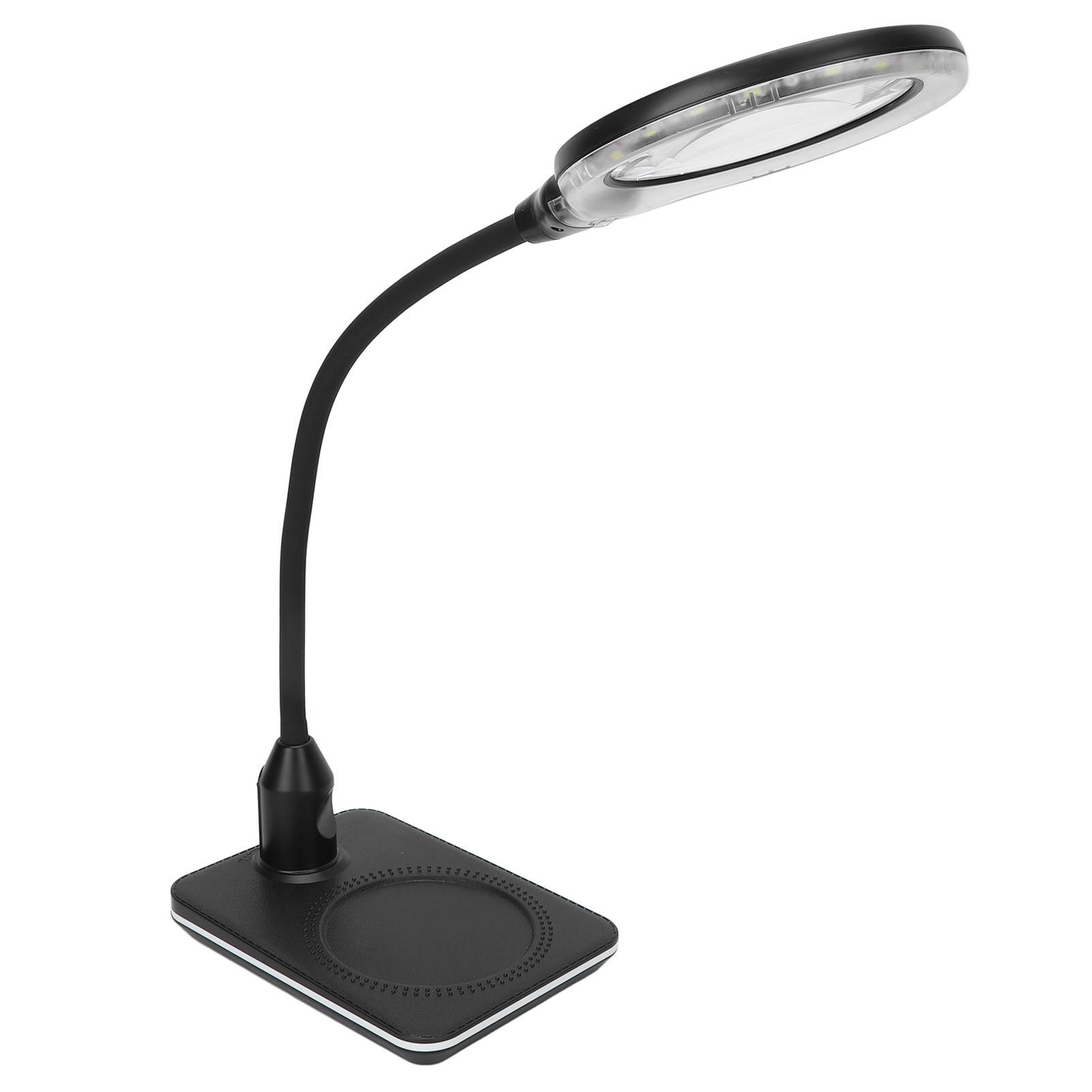 Magnifying Lamp 3X Primary 10X Secondary Clip On Soft LED USB Port Adjustable Gooseneck Magnifier with Light
Magnifying Lamp 3X Primary 10X Secondary Clip On Soft LED USB Port Adjustable Gooseneck Magnifier with Light
