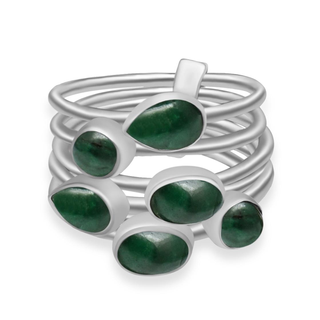 Натуральный изумрудный драгоценный камень Твердый стерлинговый серебристый стерлинговый серебристый 925 Штабелируемое кольцо для женщин и девочек
Натуральный изумрудный драгоценный камень Твердый стерлинговый серебристый стерлинговый серебристый 925 Штабелируемое кольцо для женщин и девочек