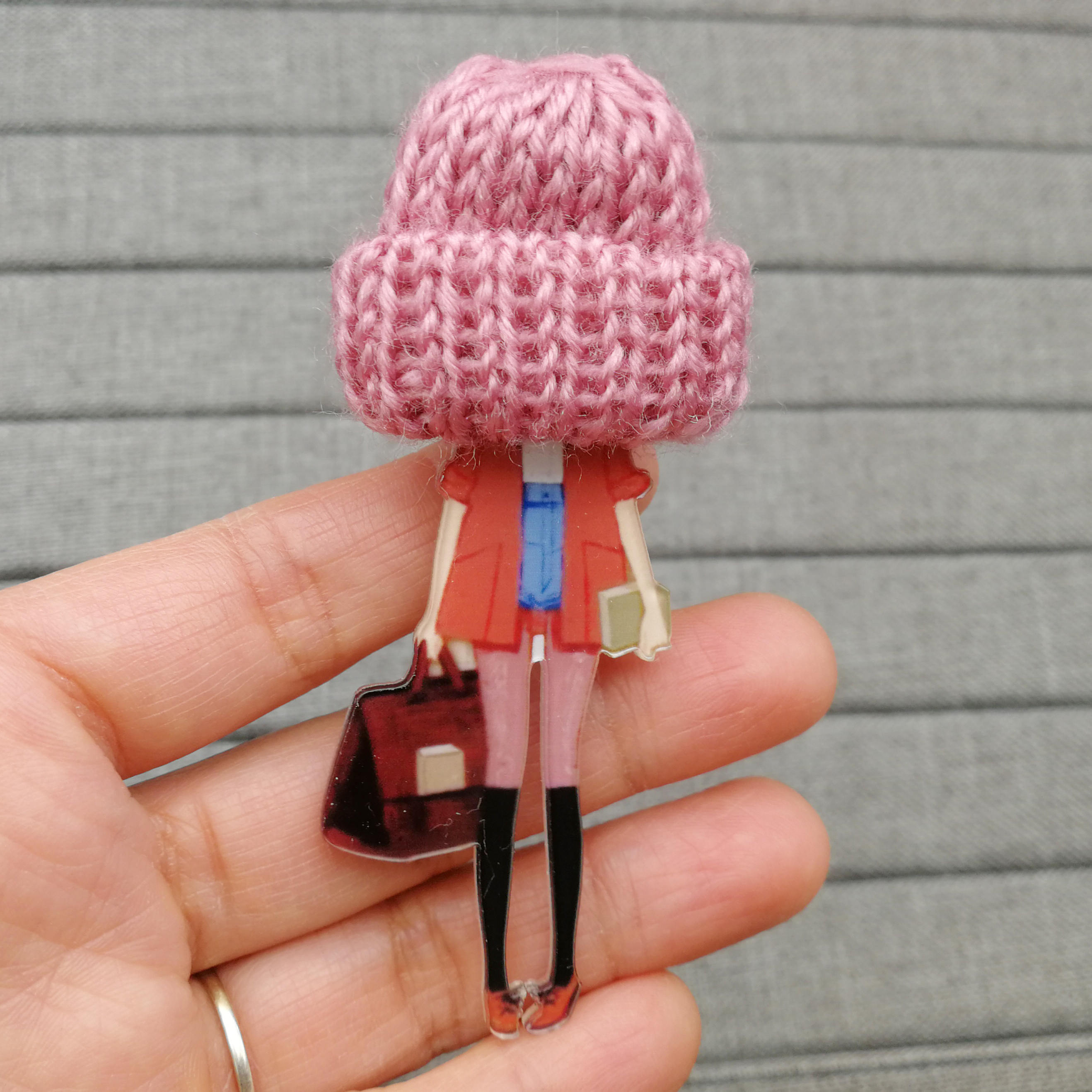 New Acrylic Model Badges Fashion Brooches for Woman Wool Hat Brooch Pins on backpack Girl Gifts Clothing Jewelry Accessories
New Acrylic Model Badges Fashion Brooches for Woman Wool Hat Brooch Pins on backpack Girl Gifts Clothing Jewelry Accessories