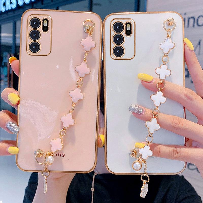 Applicable To IPhone16Promax Mobile Phone Case Fashion Four-leaf Clover Bracelet 14 Apple 15 Protective Case 13/12 Creative iPhone SE 2020
Applicable To IPhone16Promax Mobile Phone Case Fashion Four-leaf Clover Bracelet 14 Apple 15 Protective Case 13/12 Creative iPhone SE 2020