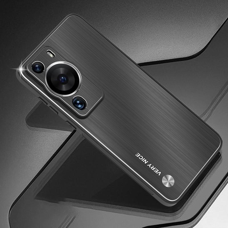 For Huawei P60 Pro Aluminium Alloy+TPU Protective Cover Brushed Scratch Resistant Phone Case Black
For Huawei P60 Pro Aluminium Alloy+TPU Protective Cover Brushed Scratch Resistant Phone Case Black