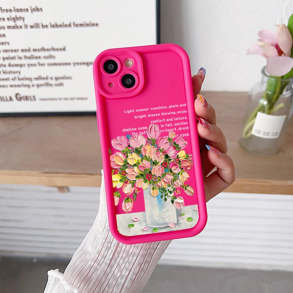 Colorful Floral Soft Phone Case for Apple 12/13/14/15 Pro Max — Full Coverage, Drop-proof, Creative Design iPhone 11 Pro
Colorful Floral Soft Phone Case for Apple 12/13/14/15 Pro Max — Full Coverage, Drop-proof, Creative Design iPhone 11 Pro