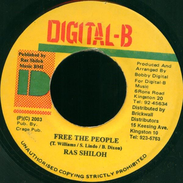 7inch Record RAS SHILOH - Free The People NONE Digital-B 2003 Jamaica Reggae, Ska & Dub Used
7inch Record RAS SHILOH - Free The People NONE Digital-B 2003 Jamaica Reggae, Ska & Dub Used