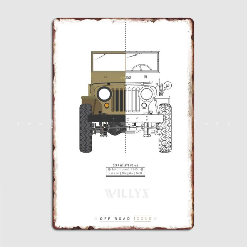 Jeep Willys MB Винтажний Позашляховик Класичний Транспортний Засіб Металева Бляшана Табличка Вантажівка Для Приміщення та Зовні Домашній Бар Кав ярня Кухня Настінна Прикраса 20x30cm(7.8x11.8inch)
Jeep Willys MB Винтажний Позашляховик Класичний Транспортний Засіб Металева Бляшана Табличка Вантажівка Для Приміщення та Зовні Домашній Бар Кав ярня Кухня Настінна Прикраса 20x30cm(7.8x11.8inch)