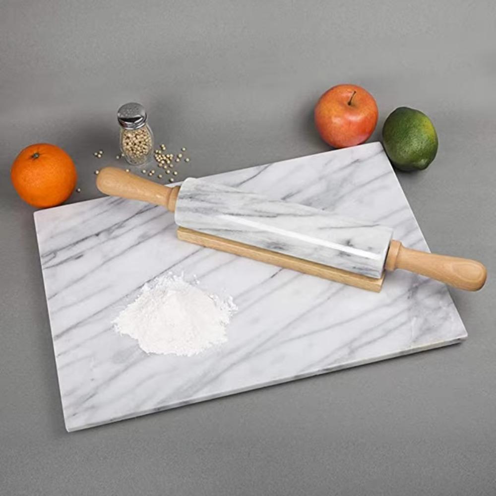 Nonstick Dough Roller Wooden Handle Rolled-out Dough Stick Marble Rolling Pin Pie S
Nonstick Dough Roller Wooden Handle Rolled-out Dough Stick Marble Rolling Pin Pie S