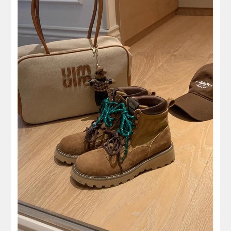 British style fashionable low-top short boots round head platform classic Martin boots women s leather spring and autumn models 35 верблюд
British style fashionable low-top short boots round head platform classic Martin boots women s leather spring and autumn models 35 верблюд