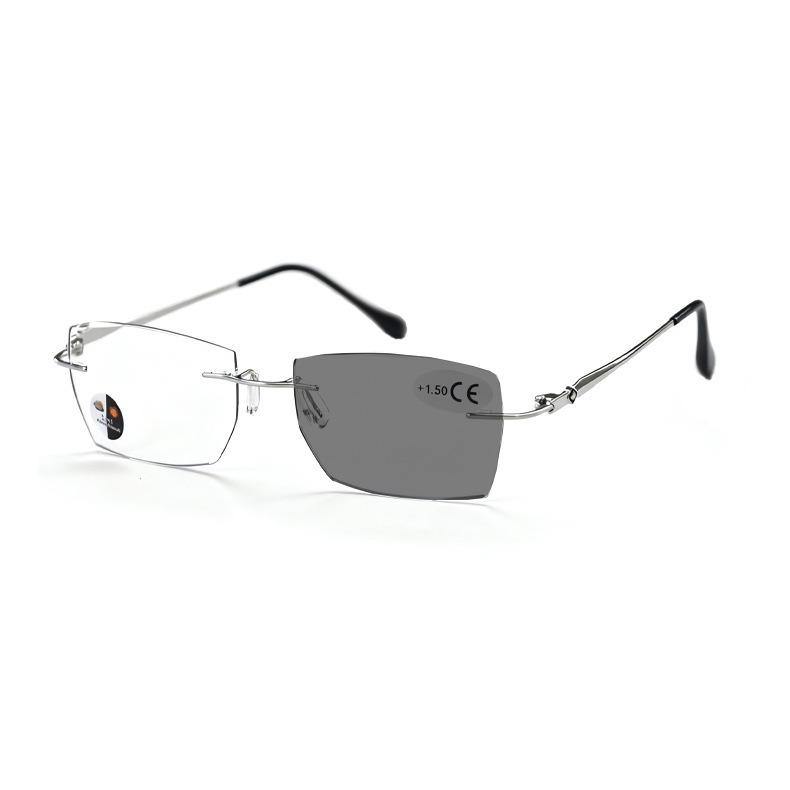 Rimless Reading Glasses For +1.0 to +4.0 Women Men Ultralight Alloy Temples Spectacles For Presbyopic Hyperopia +400
Rimless Reading Glasses For +1.0 to +4.0 Women Men Ultralight Alloy Temples Spectacles For Presbyopic Hyperopia +400