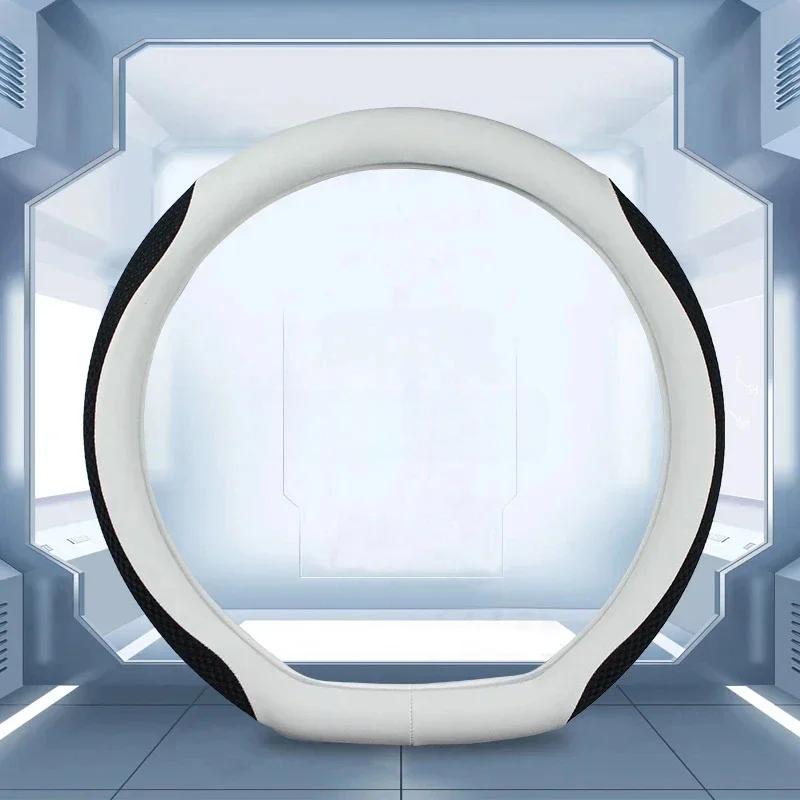 Чехол на руль Four Seasons General Sport для Tesla Model 3+, кожаный, универсальный, обитый, дышащий, аксессуары
Чехол на руль Four Seasons General Sport для Tesla Model 3+, кожаный, универсальный, обитый, дышащий, аксессуары