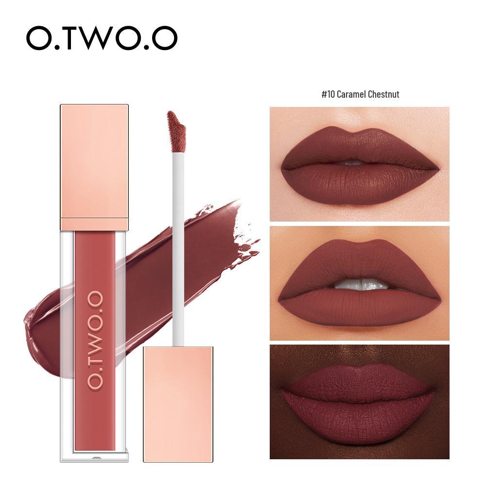 O.TWO.O High-Energy Mist Matte Lip Glaze: Long-Lasting Velvet Lipstick 1017
O.TWO.O High-Energy Mist Matte Lip Glaze: Long-Lasting Velvet Lipstick 1017