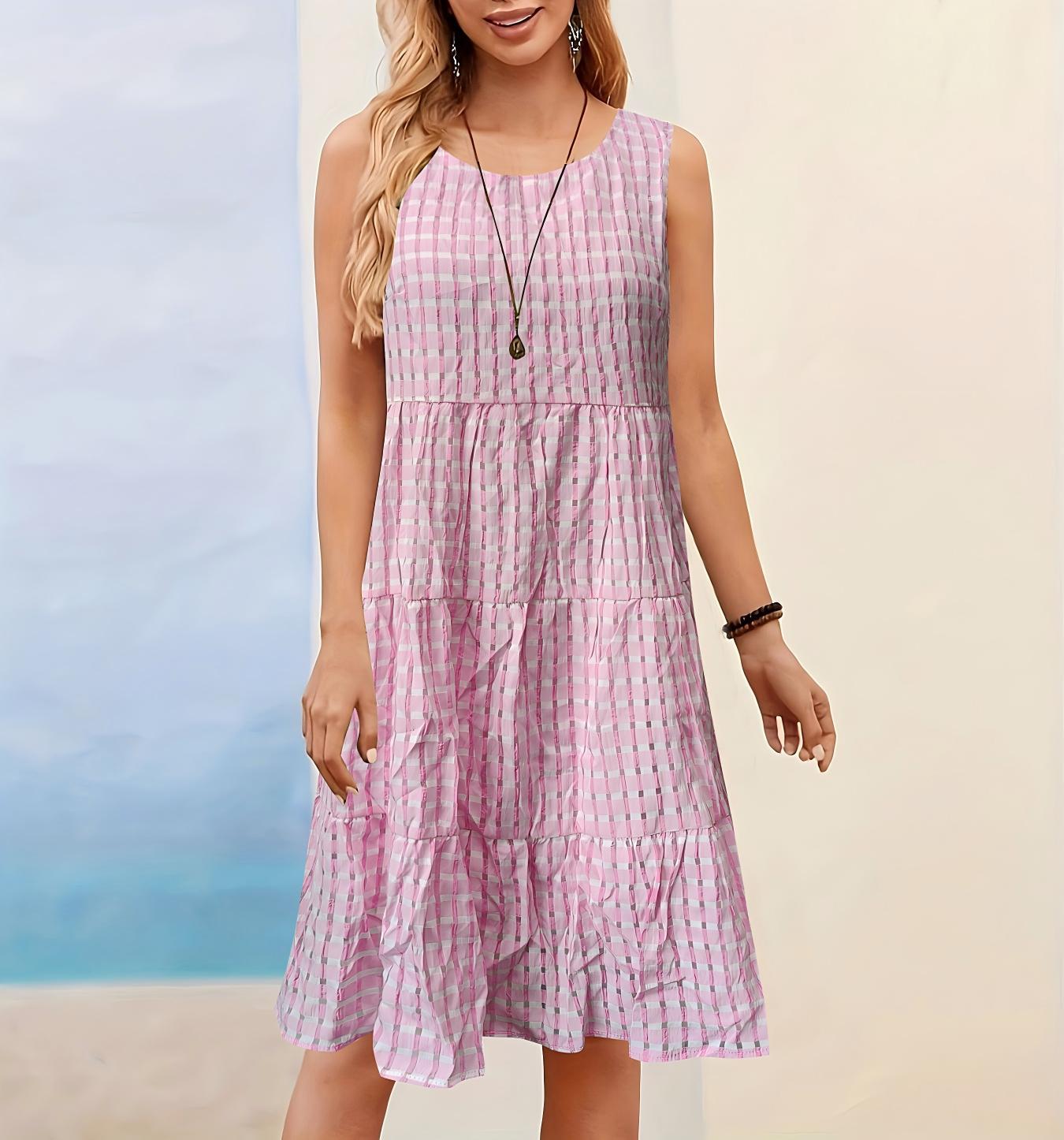 New wish spring and autumn fashion women s casual solid color lunch break hollow vest dress XXL рожевий
New wish spring and autumn fashion women s casual solid color lunch break hollow vest dress XXL рожевий