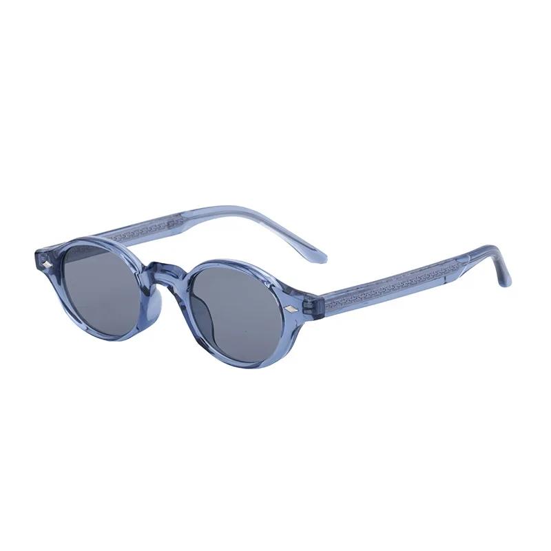 Fashion Small Oval Women Luxury Sunglasses Retro Rivets Men Dark Green Shades UV400 Punk Sun Glasses As the picture
Fashion Small Oval Women Luxury Sunglasses Retro Rivets Men Dark Green Shades UV400 Punk Sun Glasses As the picture