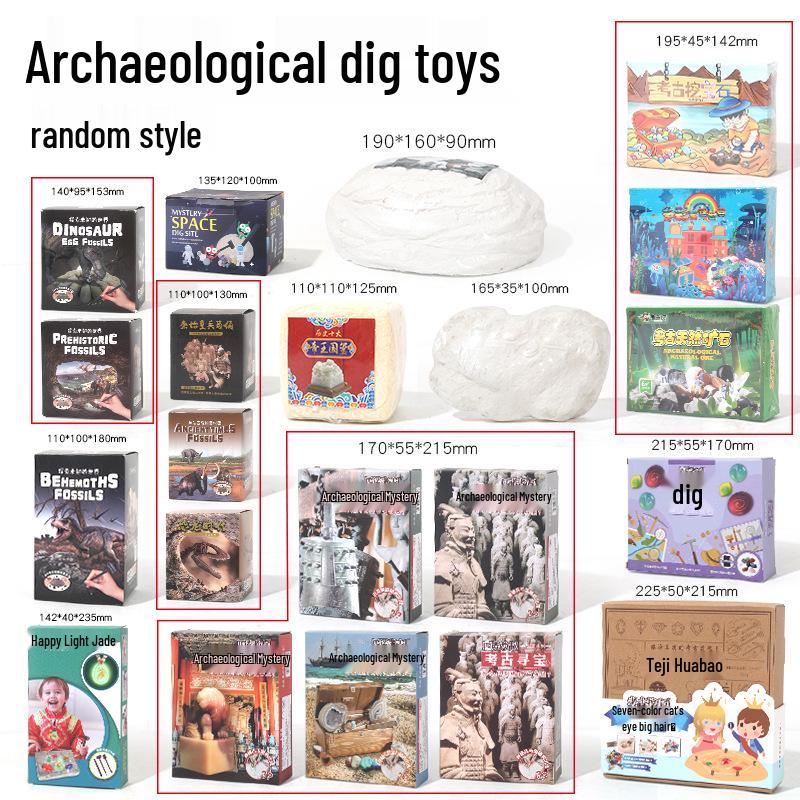 Игрушки для археологических раскопок: Образовательные и сделанные вручную гипсовые наборы в различных стилях
Игрушки для археологических раскопок: Образовательные и сделанные вручную гипсовые наборы в различных стилях