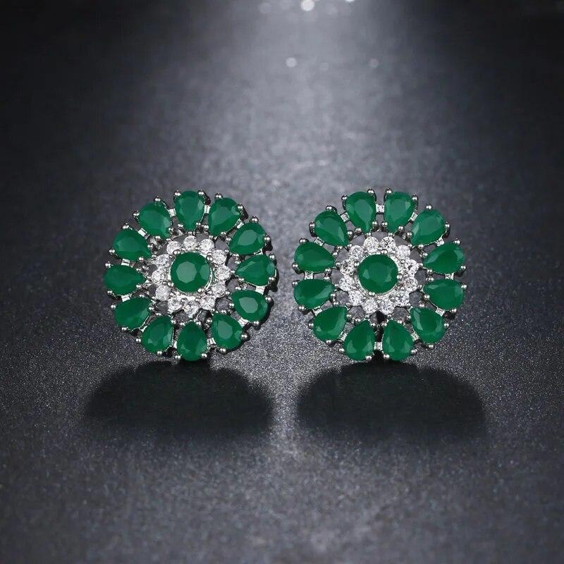 Роскошные серьги-гвоздики зеленого, синего и белого цветов с кубическим цирконием для женщин, ювелирные изделия для свадебной вечеринки brincos AE475
Роскошные серьги-гвоздики зеленого, синего и белого цветов с кубическим цирконием для женщин, ювелирные изделия для свадебной вечеринки brincos AE475