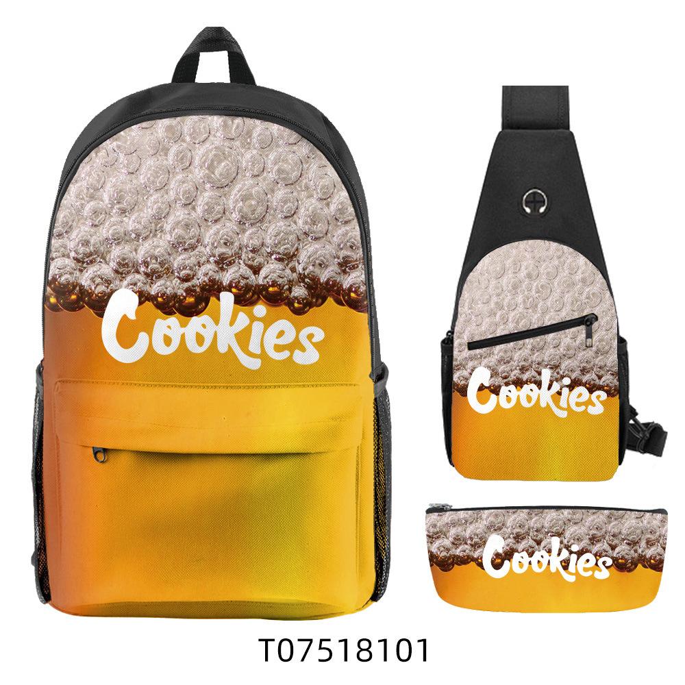 Cook Backpack Three-Piece Set, Outdoor Travel Computer Bag Polyester Waterproof Backpack three-piece backpack
Cook Backpack Three-Piece Set, Outdoor Travel Computer Bag Polyester Waterproof Backpack three-piece backpack